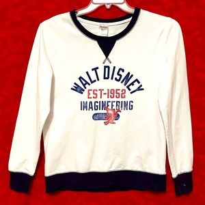 Vintage Disney IMAGINEERING Cast Member Employee Fantasia Mickey Mouse Shirt M